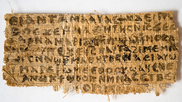 Jesus wife papyrus not a modern forgery, scientific tests say
