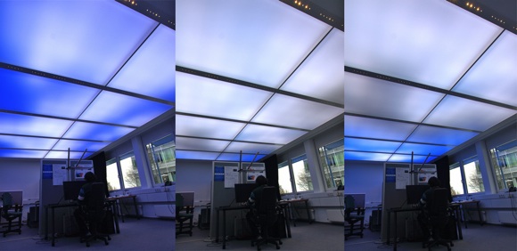 Germans increase office efficiency with 'cloud ceiling'