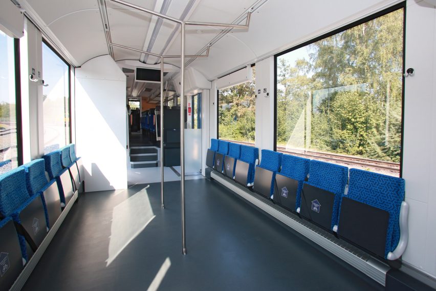 Germany has unveiled a zero-emissions train that only emits water