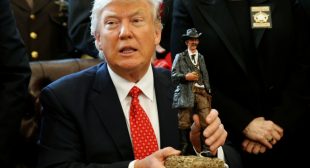 Donald Trump: Lots of shouting, tiny stick
