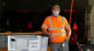 Three tubs of ballots discovered in mail processing center after polls closed in Wisconsin