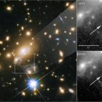 Gravity and good timing helped the Hubble spot a star from the early universe